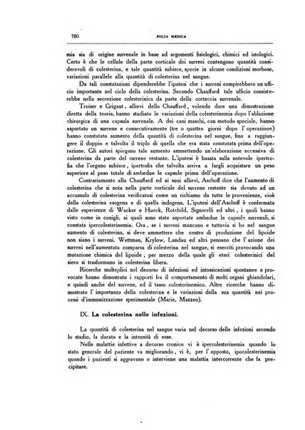 Folia medica periodico trimensile di patologia e clinica medica