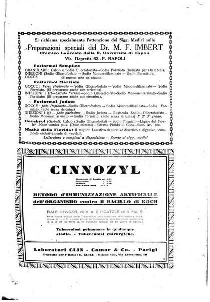 Folia medica periodico trimensile di patologia e clinica medica