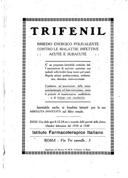 Folia medica periodico trimensile di patologia e clinica medica