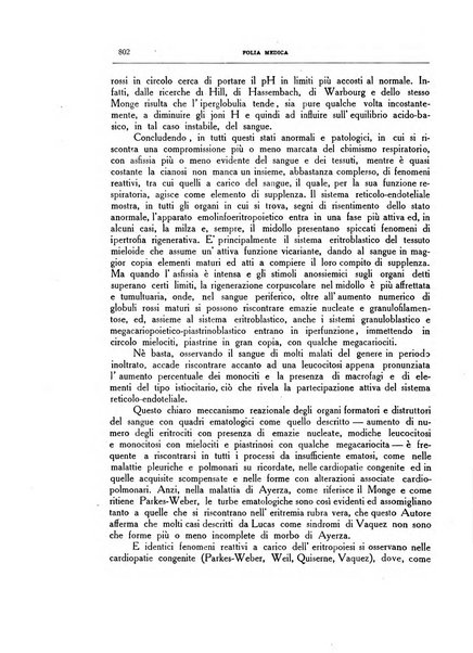 Folia medica periodico trimensile di patologia e clinica medica