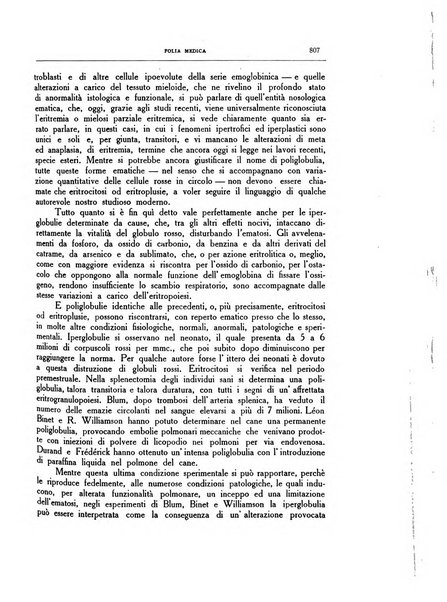 Folia medica periodico trimensile di patologia e clinica medica