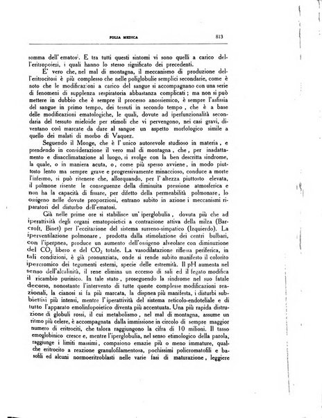 Folia medica periodico trimensile di patologia e clinica medica