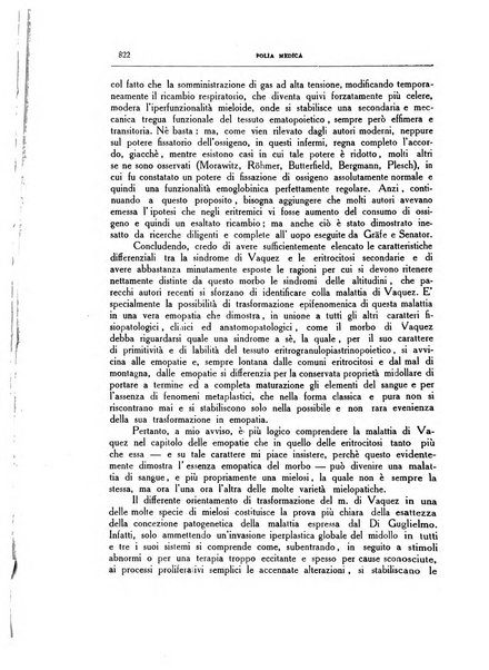 Folia medica periodico trimensile di patologia e clinica medica