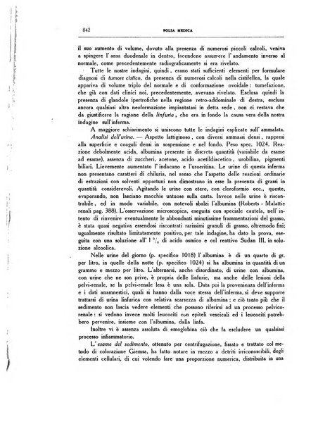 Folia medica periodico trimensile di patologia e clinica medica