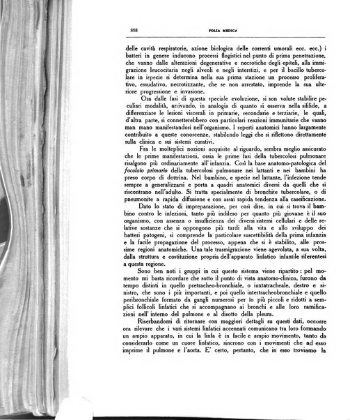 Folia medica periodico trimensile di patologia e clinica medica