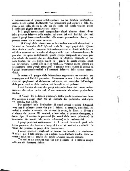 Folia medica periodico trimensile di patologia e clinica medica