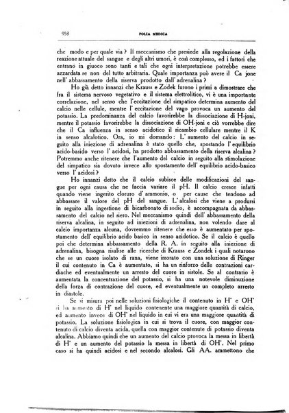 Folia medica periodico trimensile di patologia e clinica medica