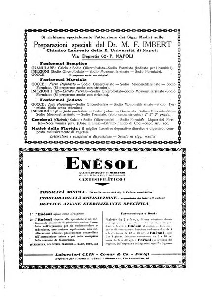 Folia medica periodico trimensile di patologia e clinica medica