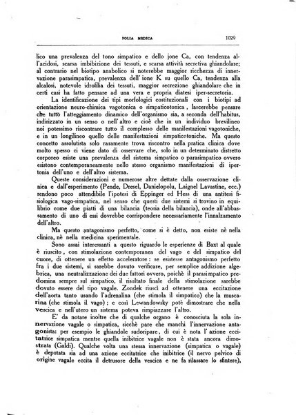 Folia medica periodico trimensile di patologia e clinica medica