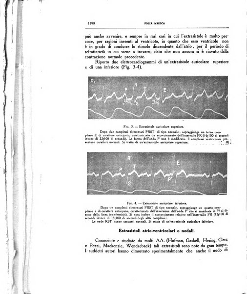 Folia medica periodico trimensile di patologia e clinica medica