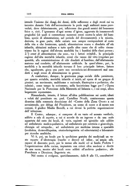 Folia medica periodico trimensile di patologia e clinica medica