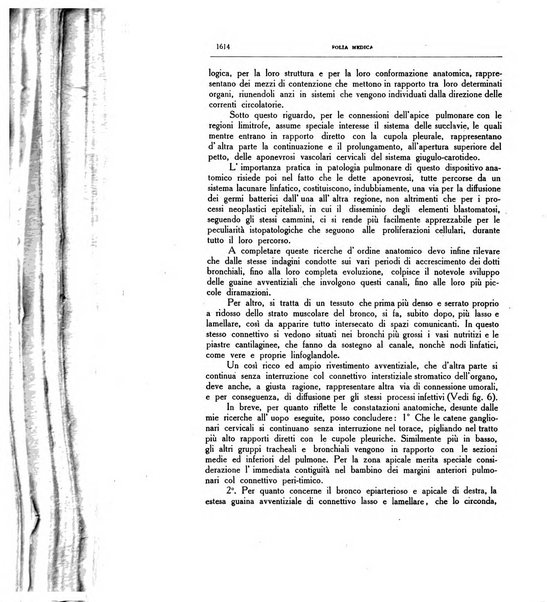 Folia medica periodico trimensile di patologia e clinica medica