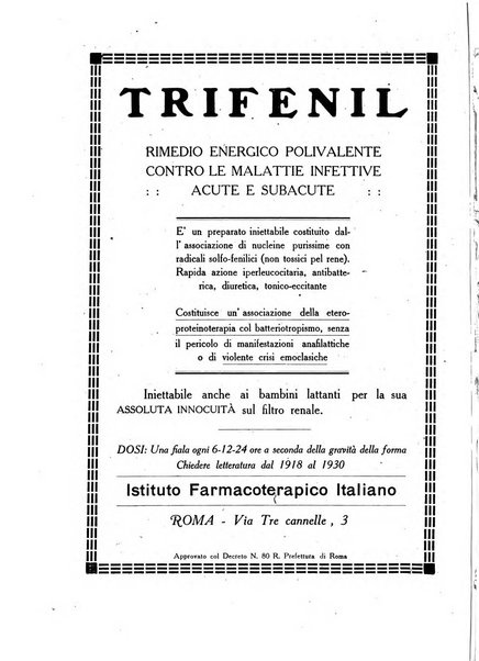 Folia medica periodico trimensile di patologia e clinica medica