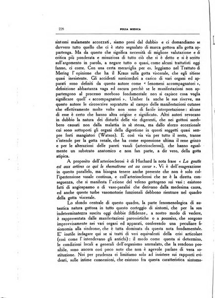 Folia medica periodico trimensile di patologia e clinica medica