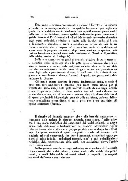 Folia medica periodico trimensile di patologia e clinica medica