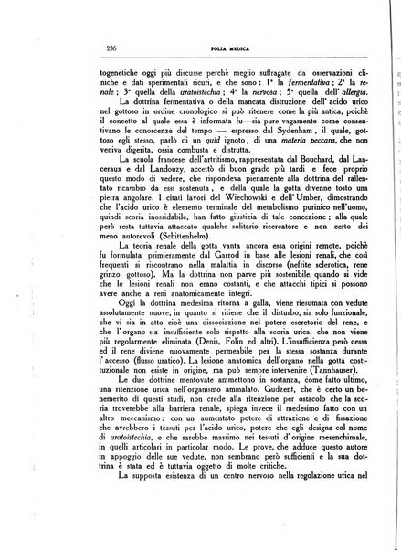 Folia medica periodico trimensile di patologia e clinica medica