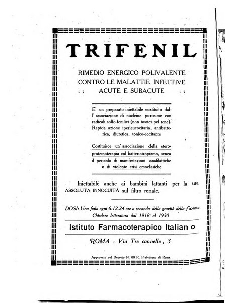 Folia medica periodico trimensile di patologia e clinica medica