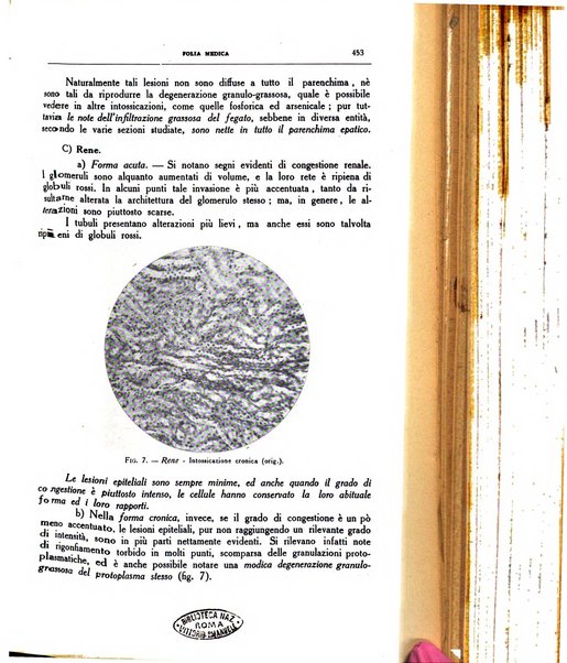 Folia medica periodico trimensile di patologia e clinica medica