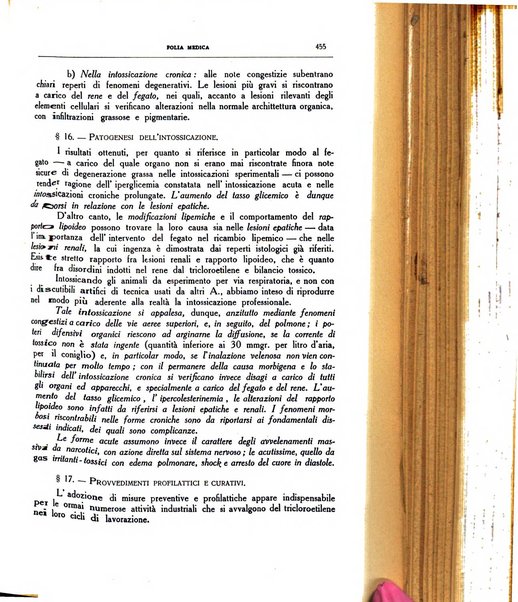 Folia medica periodico trimensile di patologia e clinica medica