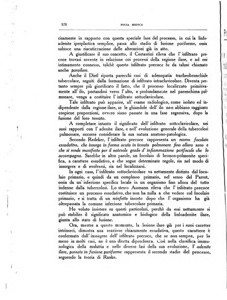 Folia medica periodico trimensile di patologia e clinica medica