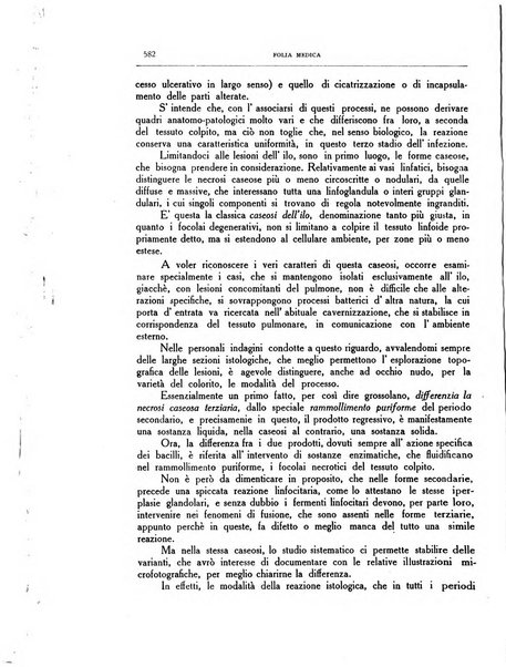 Folia medica periodico trimensile di patologia e clinica medica