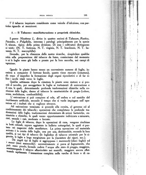 Folia medica periodico trimensile di patologia e clinica medica