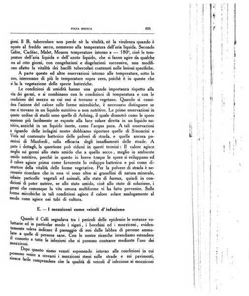 Folia medica periodico trimensile di patologia e clinica medica