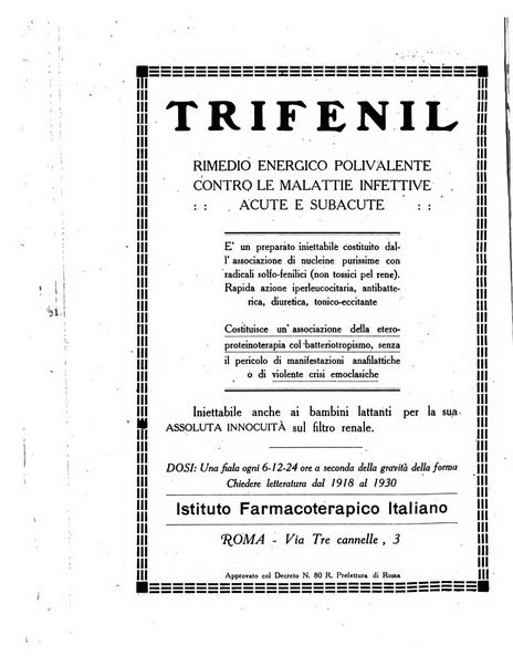 Folia medica periodico trimensile di patologia e clinica medica