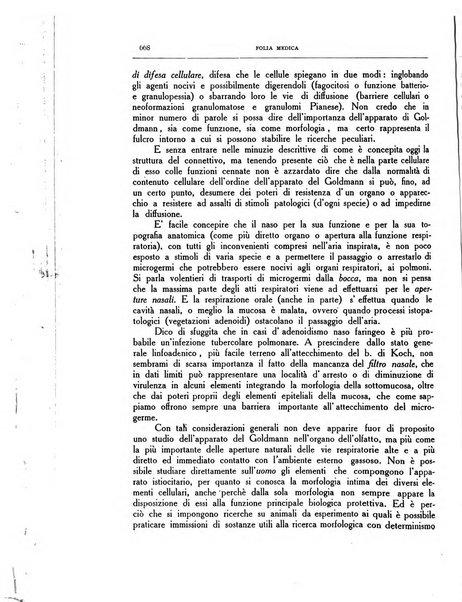 Folia medica periodico trimensile di patologia e clinica medica