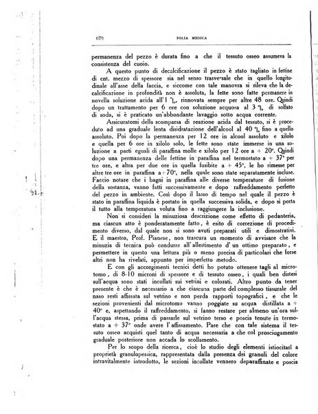 Folia medica periodico trimensile di patologia e clinica medica