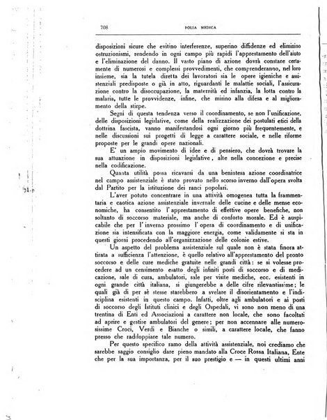 Folia medica periodico trimensile di patologia e clinica medica