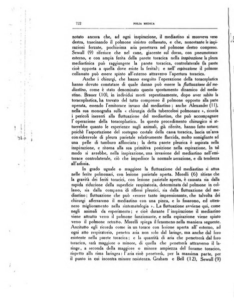 Folia medica periodico trimensile di patologia e clinica medica