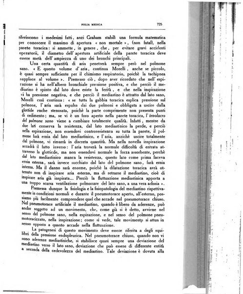 Folia medica periodico trimensile di patologia e clinica medica