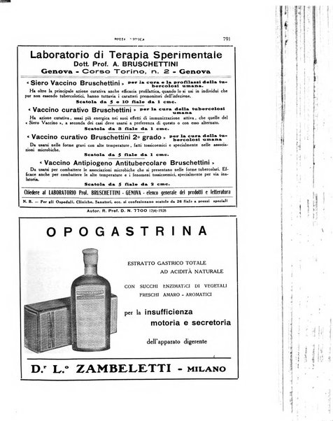 Folia medica periodico trimensile di patologia e clinica medica