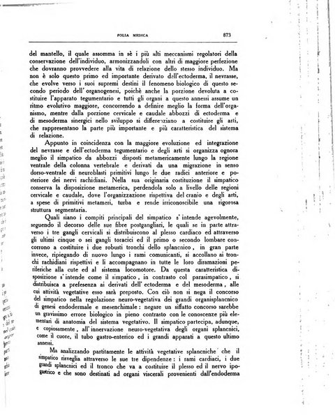 Folia medica periodico trimensile di patologia e clinica medica