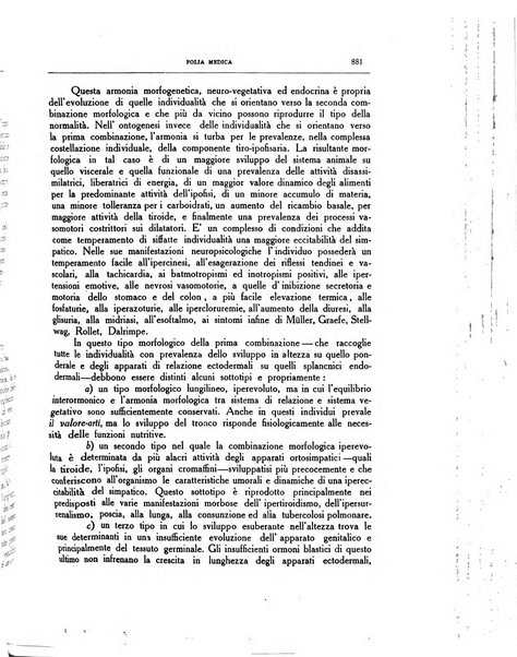 Folia medica periodico trimensile di patologia e clinica medica