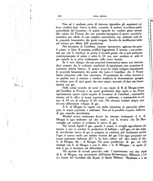 Folia medica periodico trimensile di patologia e clinica medica