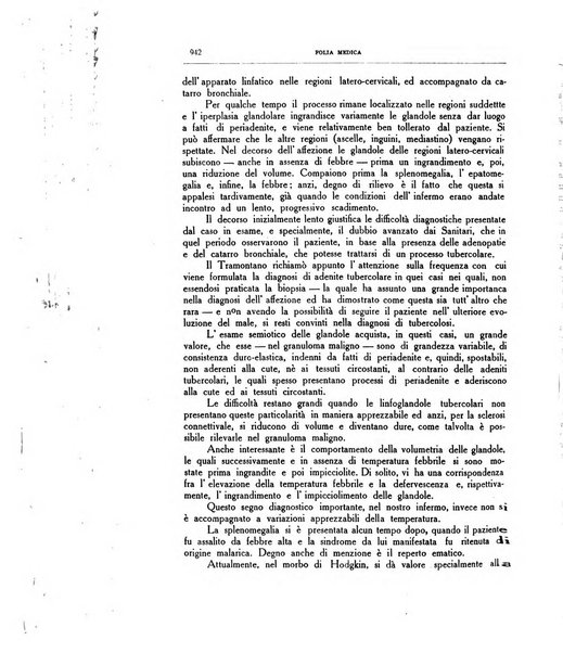 Folia medica periodico trimensile di patologia e clinica medica