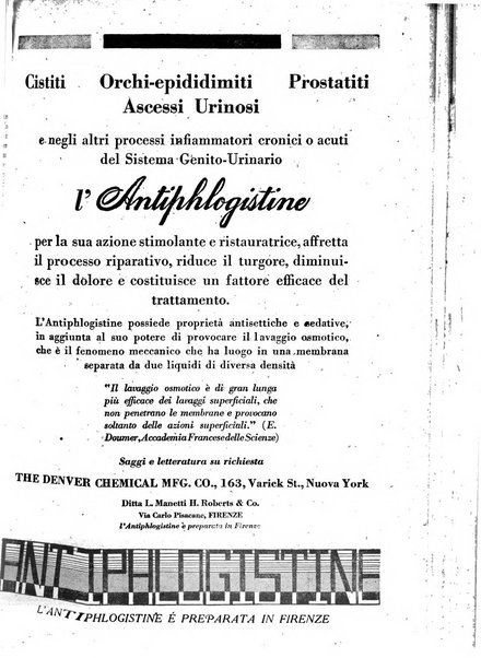 Folia medica periodico trimensile di patologia e clinica medica