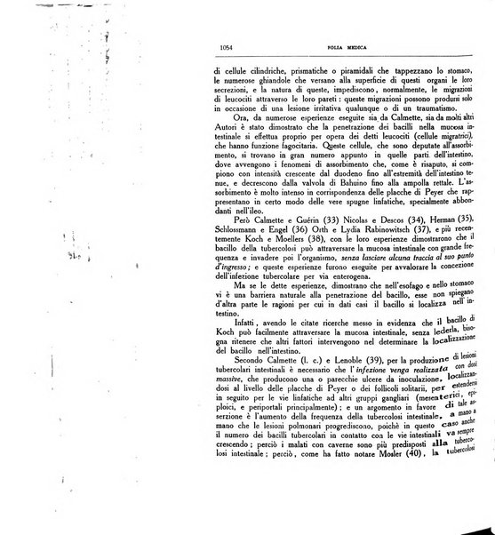 Folia medica periodico trimensile di patologia e clinica medica