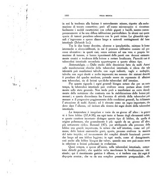 Folia medica periodico trimensile di patologia e clinica medica