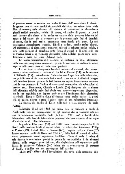 Folia medica periodico trimensile di patologia e clinica medica