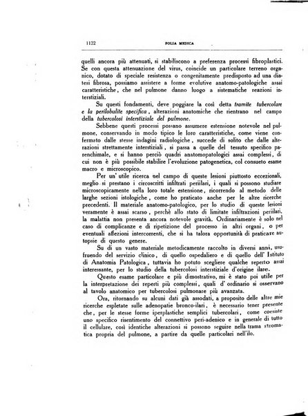 Folia medica periodico trimensile di patologia e clinica medica