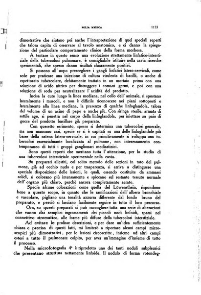 Folia medica periodico trimensile di patologia e clinica medica