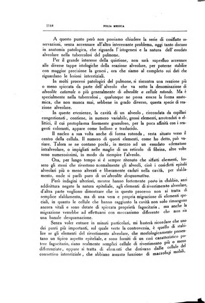 Folia medica periodico trimensile di patologia e clinica medica