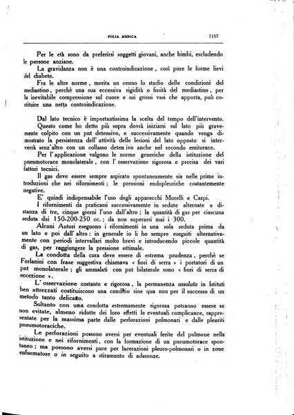 Folia medica periodico trimensile di patologia e clinica medica