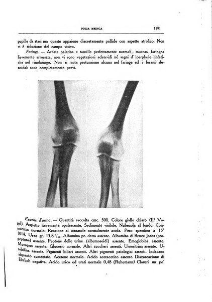 Folia medica periodico trimensile di patologia e clinica medica