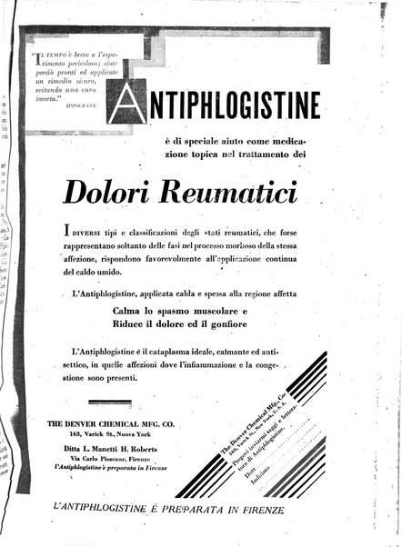 Folia medica periodico trimensile di patologia e clinica medica