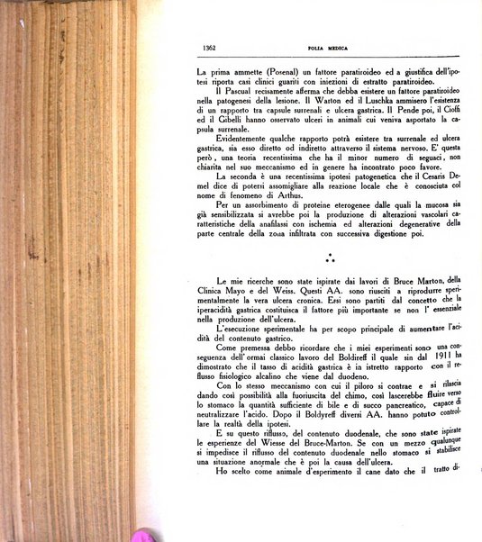 Folia medica periodico trimensile di patologia e clinica medica