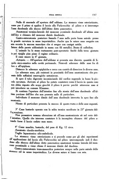 Folia medica periodico trimensile di patologia e clinica medica